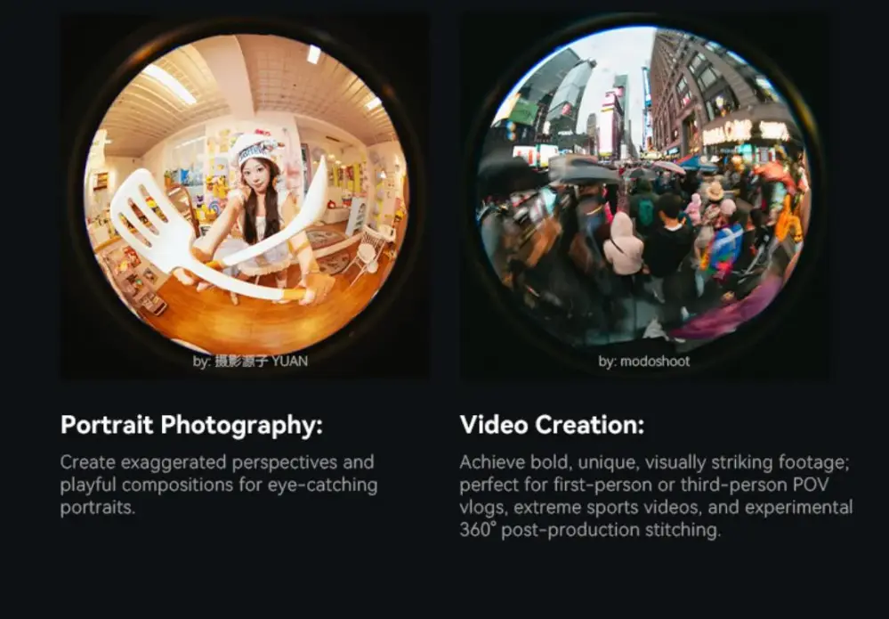  AstrHori 6mm f/2,8 Fisheye Canon RF:lle (täyskenno, pyöreä kuva)