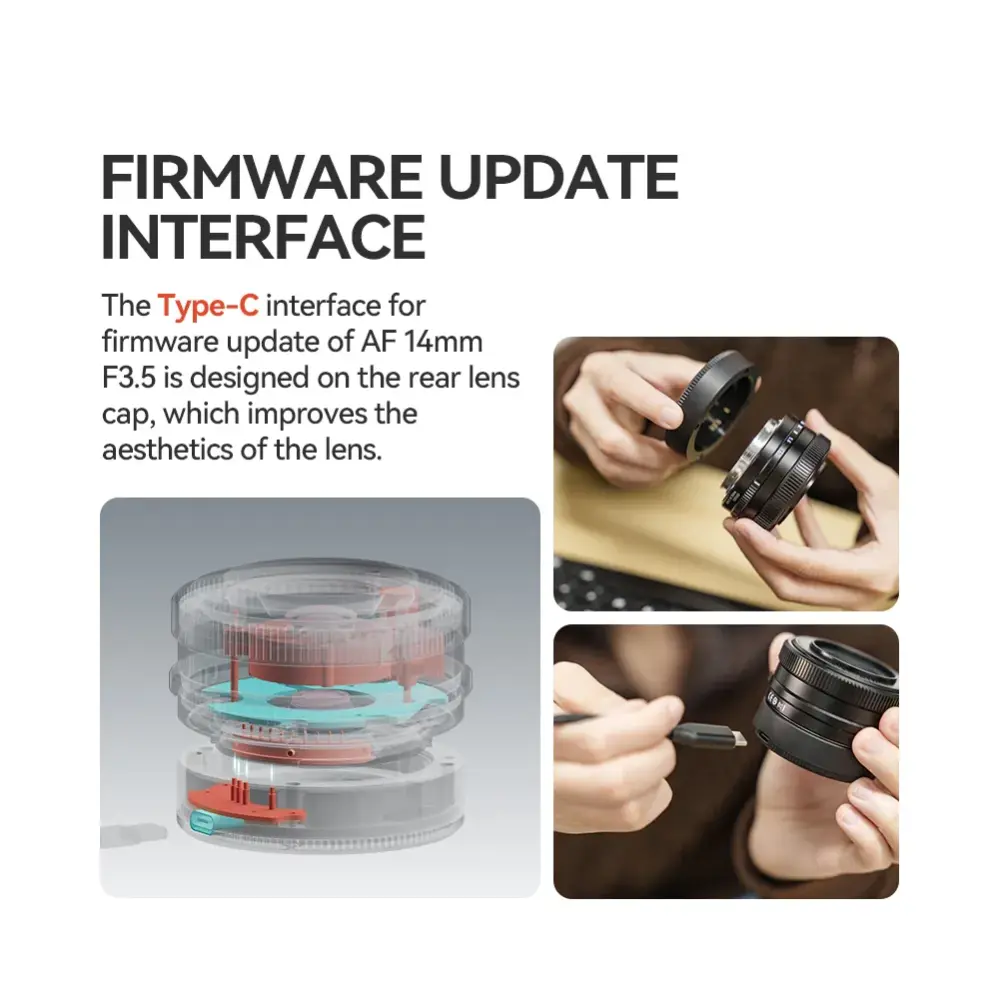  TTArtisan AF 14mm f/3,5 laajakulmaobjektiivi Fujifilm X (APS-C) -kameroille