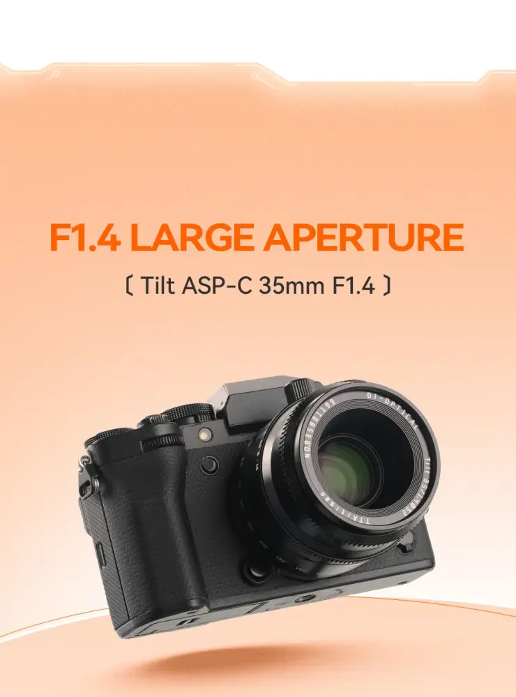  TTArtisan Tilt 35mm f/1,4 för Micro 4/3