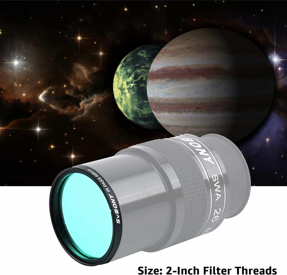  Svbony SV183 IR Pass 685 nm -suodatin 1,25 tuumaa – parantaa kontrastia