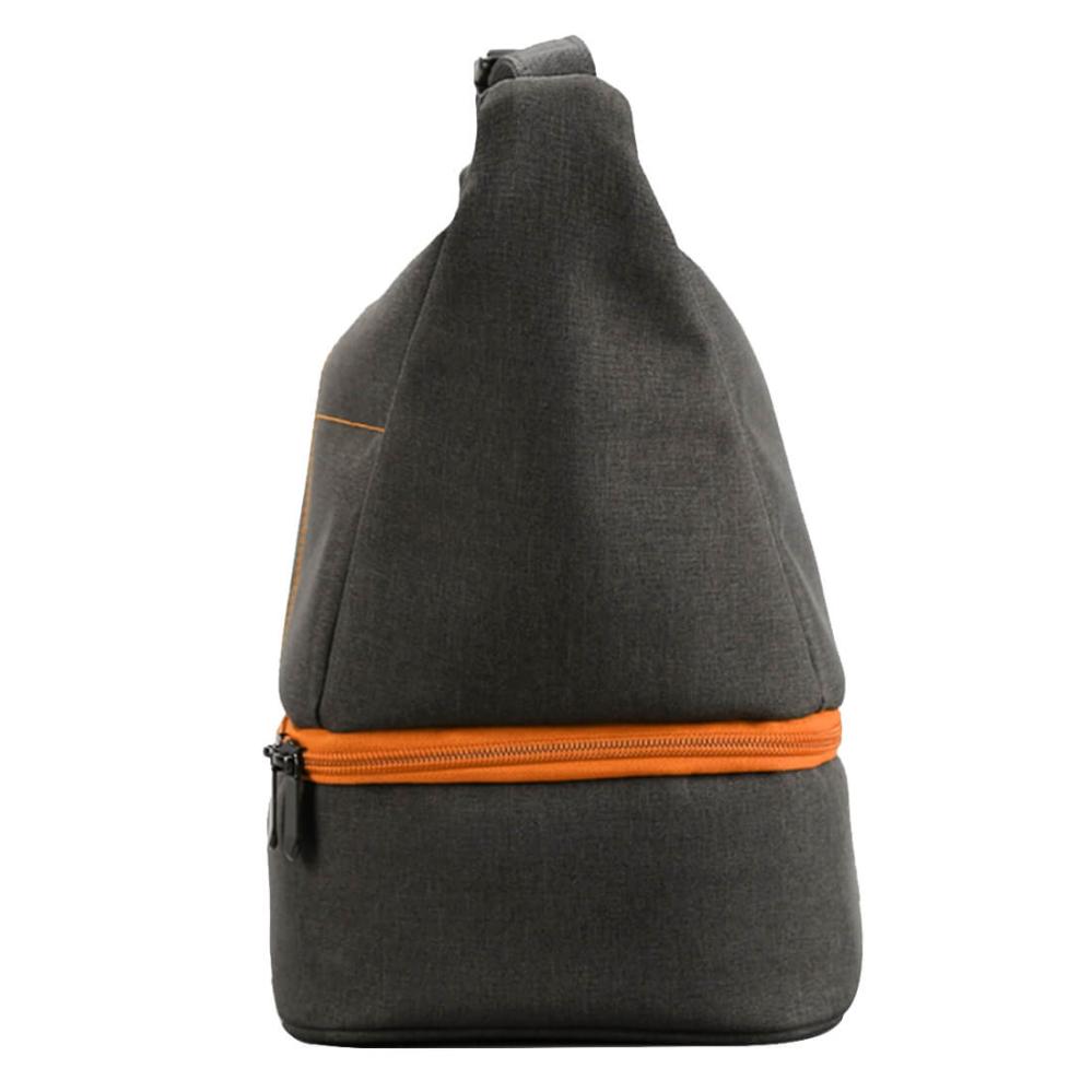  Huwang Grå & orange Axelväska för kameran