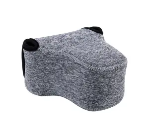  JJC OC-F2 tummanharmaa kameralaukku peilitt&ouml;m&auml;lle j&auml;rjestelm&auml;kameralle