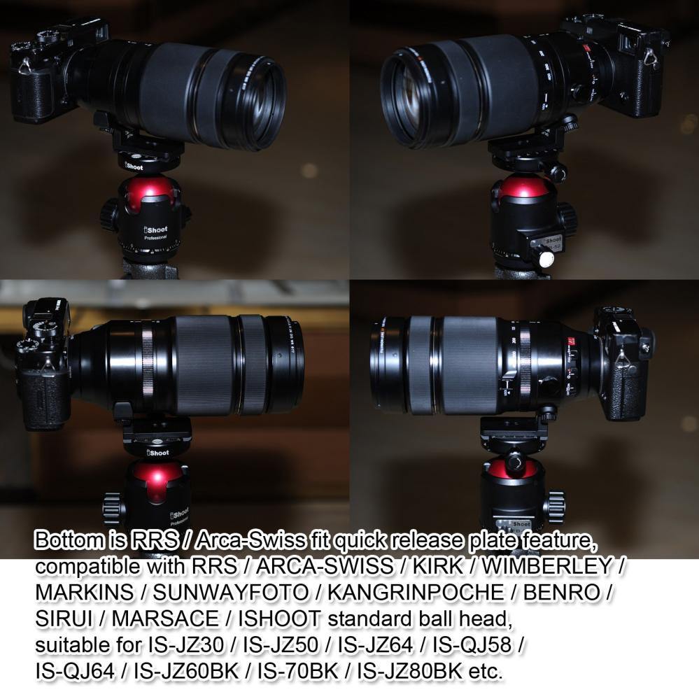  iShoot Stativfäste för Fujifilm XF 100-400mm F4.5-5.6 R LM OIS WR