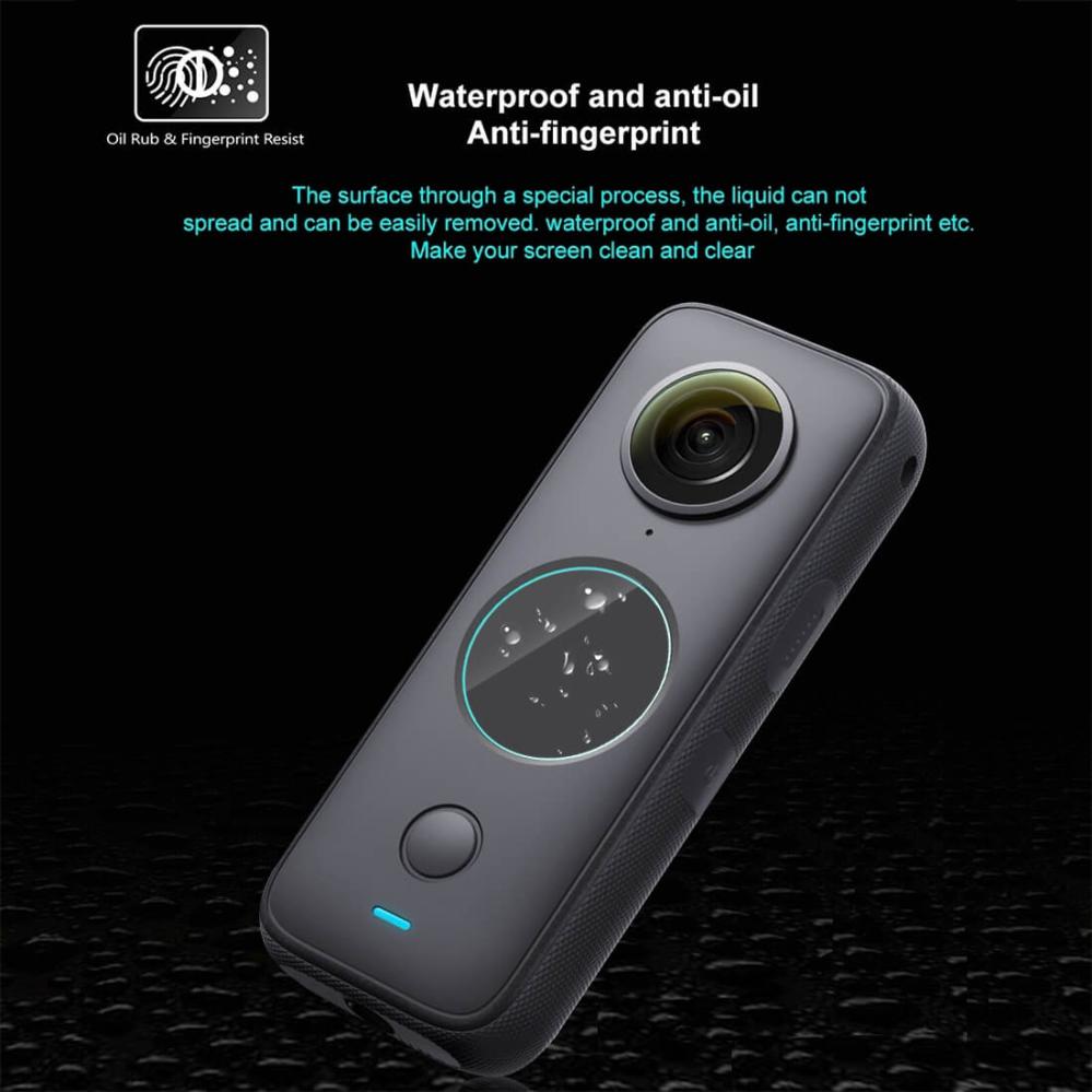  Puluz Skärmskydd för Insta360 One X2 av härdat glas