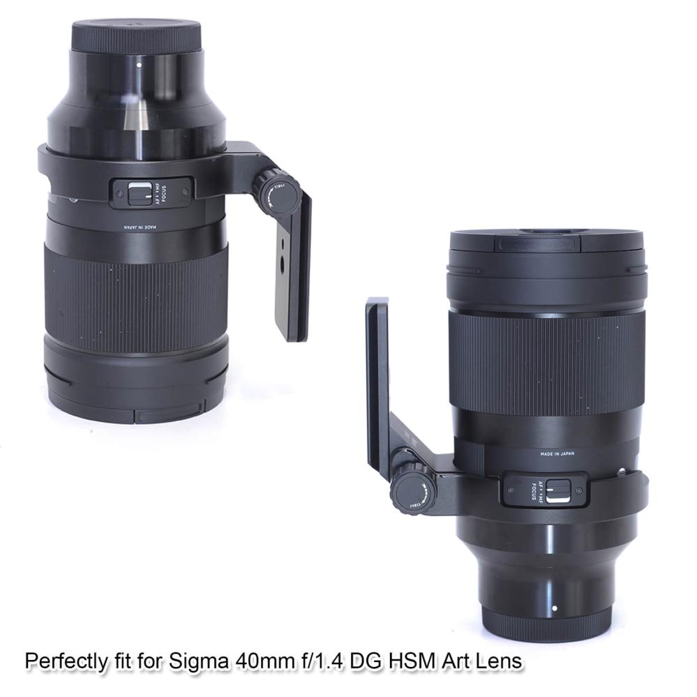  iShoot Stativfäste för Sigma 40mm f/1.4 DG HSM Art
