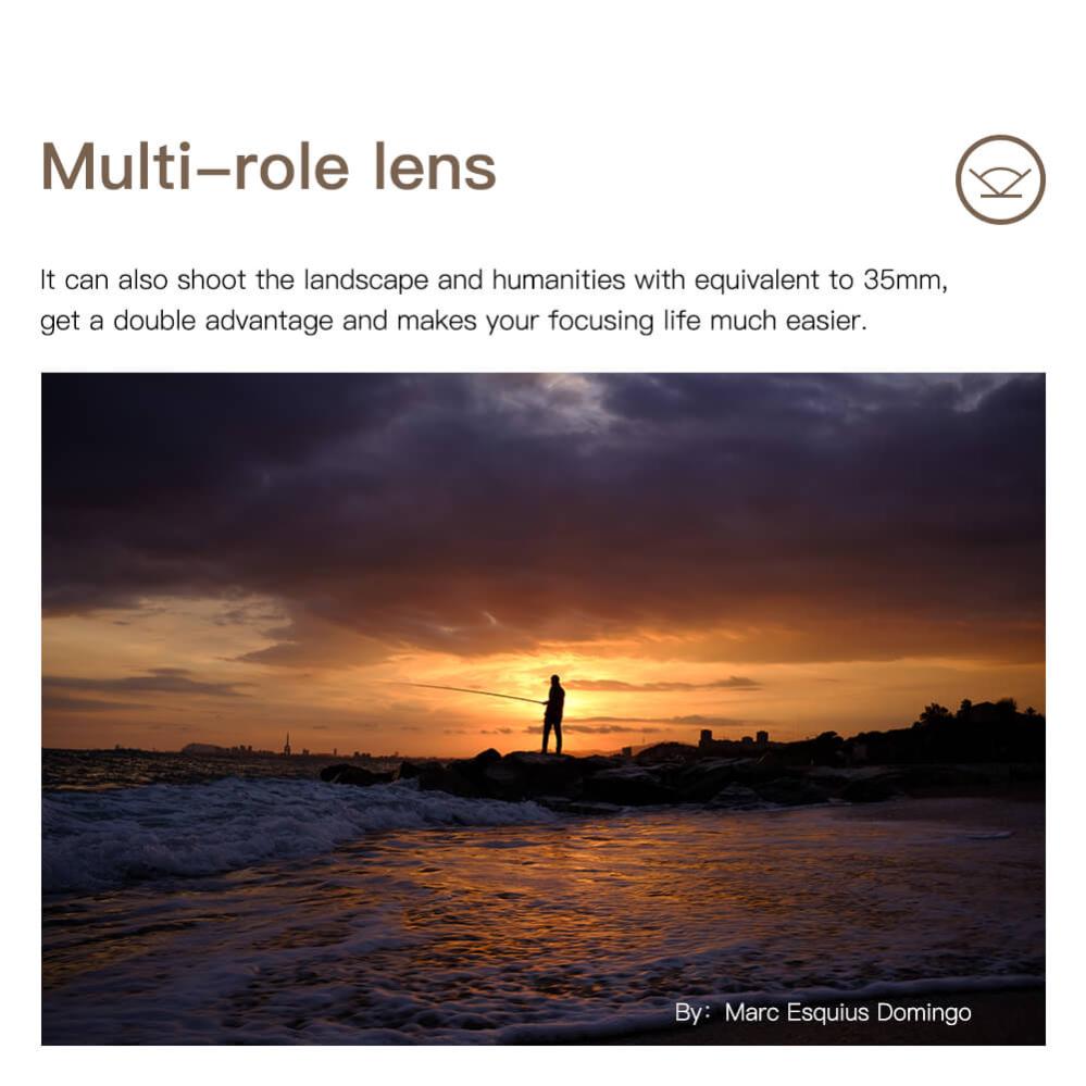  TTArtisan 23mm f/1,4 för Sony E (APS-C) Silver