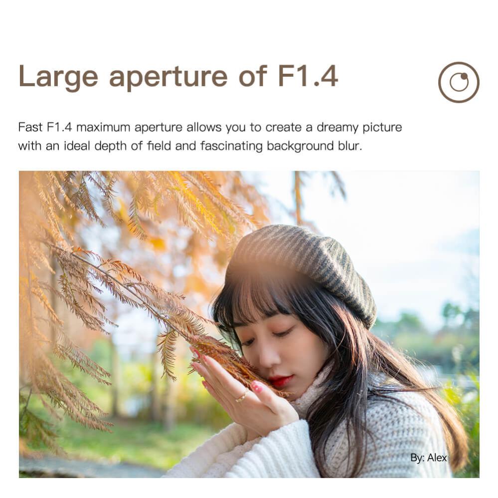  TTArtisan 23mm f/1,4 för Sony E (APS-C) Silver