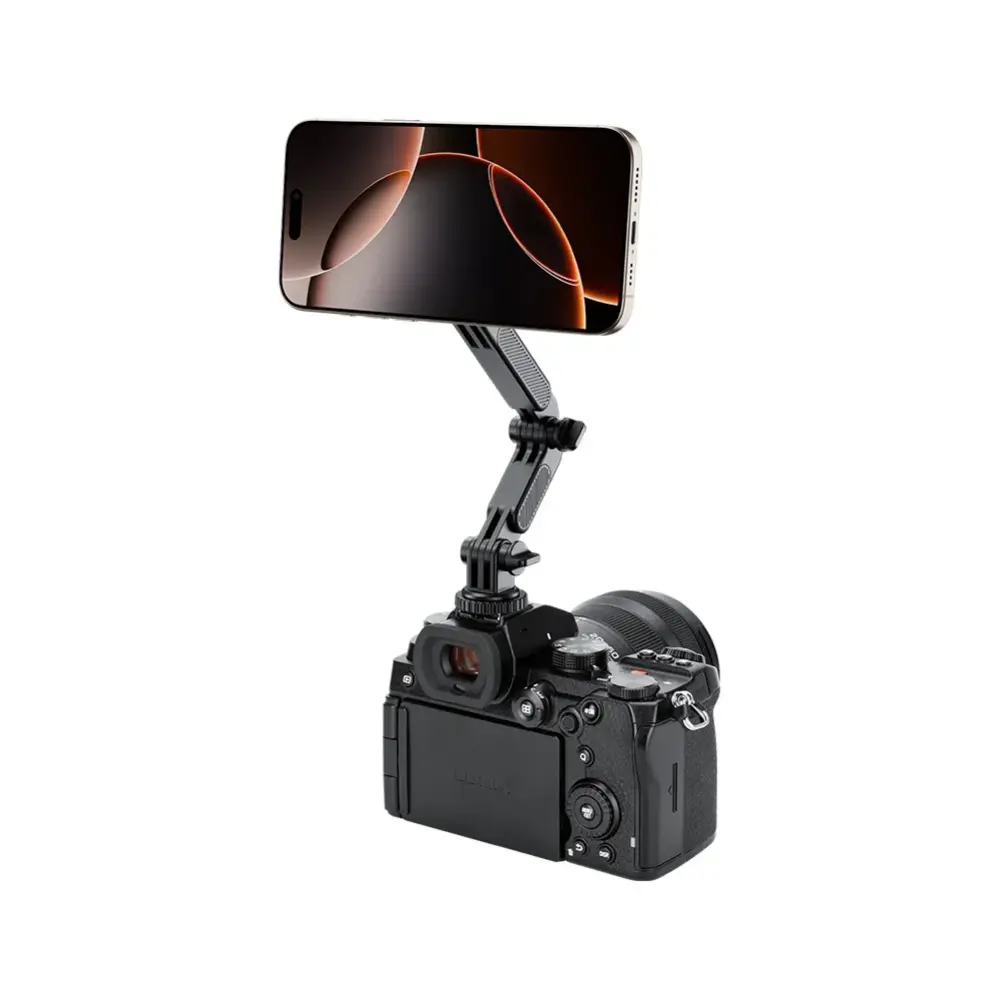  JJC Magnetiskt Fäste för mobil & actionkamera – Passar Blixtsko