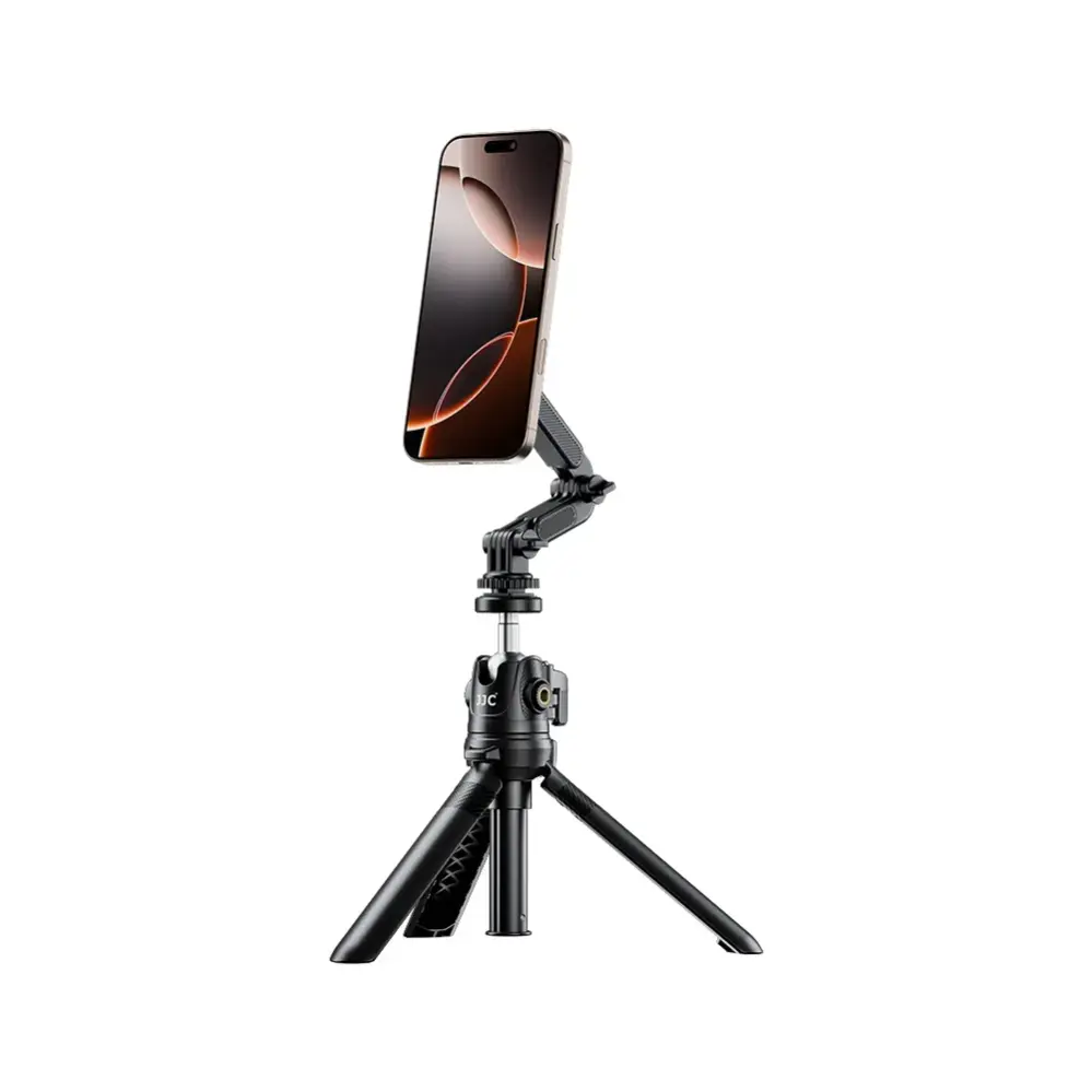  JJC Magnetiskt Fäste för mobil & actionkamera – Passar Blixtsko