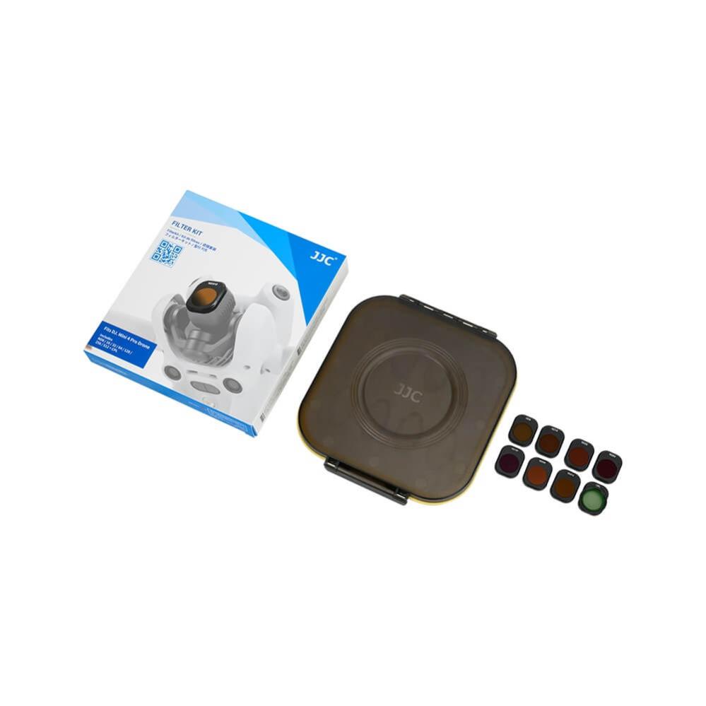  JJC suodatinpaketti ND8 ND16 ND32 ND64 ND128 ND256 ND512 CPL DJI Mini 4 Pro:lle
