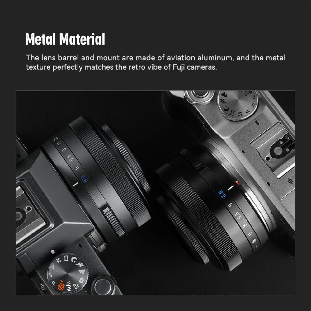  TTArtisan AF 27mm f/2,8 Fujifilm X (APS-C) -kameroille