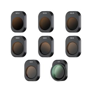  JJC Filterpaket ND8 ND16 ND32 ND64 ND128 ND256 ND512 CPL f&ouml;r DJI Mini 4 Pro