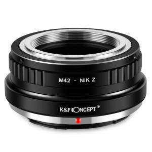  K&F Concept Objektivadapter till M42 objektiv f&ouml;r Nikon Z kamerahus