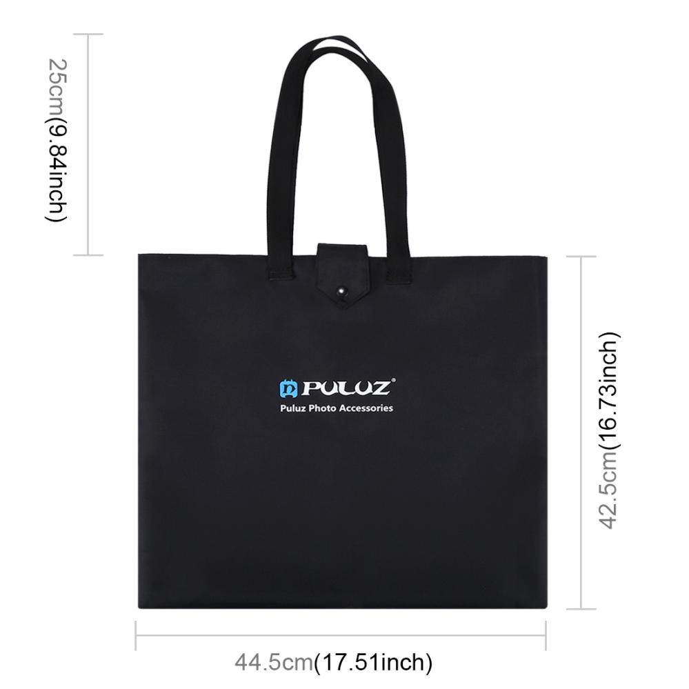  Puluz (2-in-1) käsilaukku / hiekkapussi, koko: 42 × 45 cm