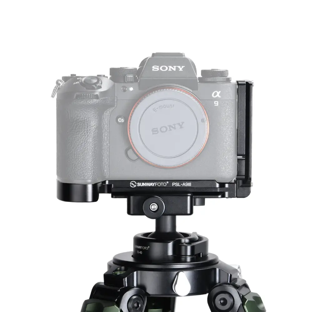  Sunwayfoto L-kiinnike kädensijalla Sony A9 III & A1 II