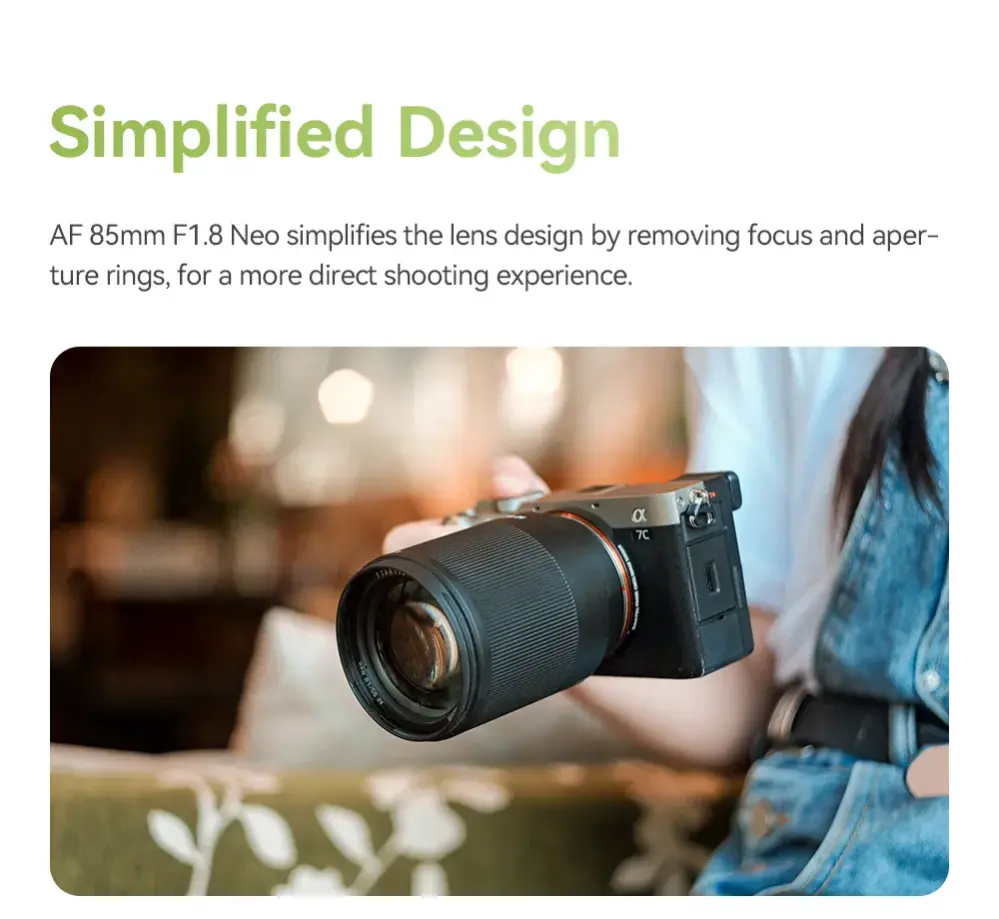 TTArtisan AF 85mm f/1.8 Neo Nikon Z -kameralle Kamda – nopea toimitus ja turvallinen verkkokauppa