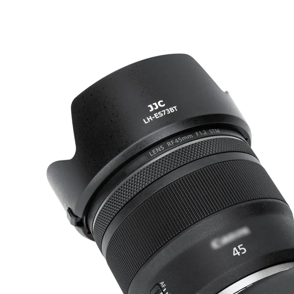  JJC Vastavalosuoja Canon RF 45mm f/1.2 STM – ES-73B tulppaani