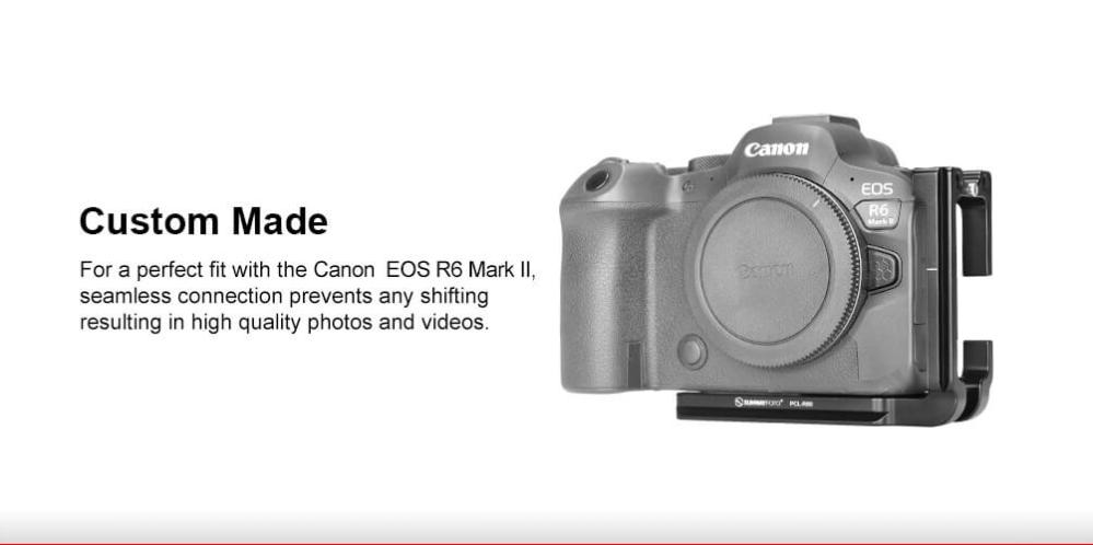  Sunwayfoto L-Bracket för Canon EOS R6 Mark II