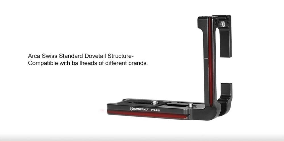  Sunwayfoto L-Bracket för Canon EOS R6 Mark II
