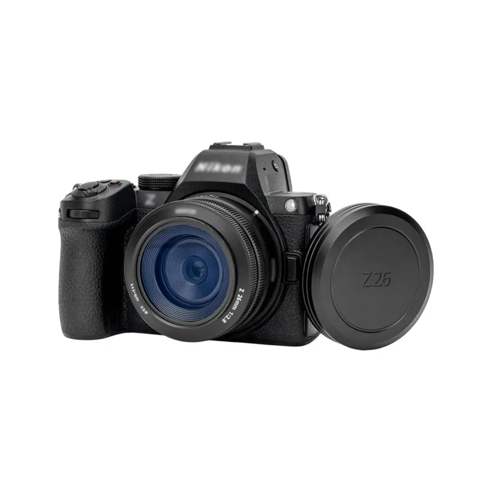  JJC LC-Z26 alumiininen objektiivinsuojus Nikon Z 26mm f/2.8 -objektiiville Kamda – nopea toimitus ja turvallinen verkkokauppa