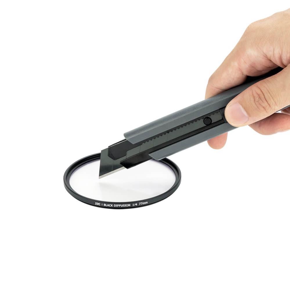  JJC Black Diffusion 1/4 -suodatin – pehmeä utu- ja hehkuvaikutus