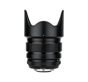  Kiwifotos Skin f&ouml;r Fujifilm XF 23mm f/1.4 R - Svart L&auml;dertextur