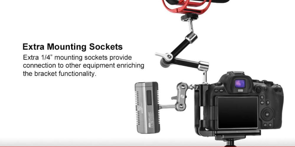  Sunwayfoto L-Bracket för Canon EOS R6 Mark II