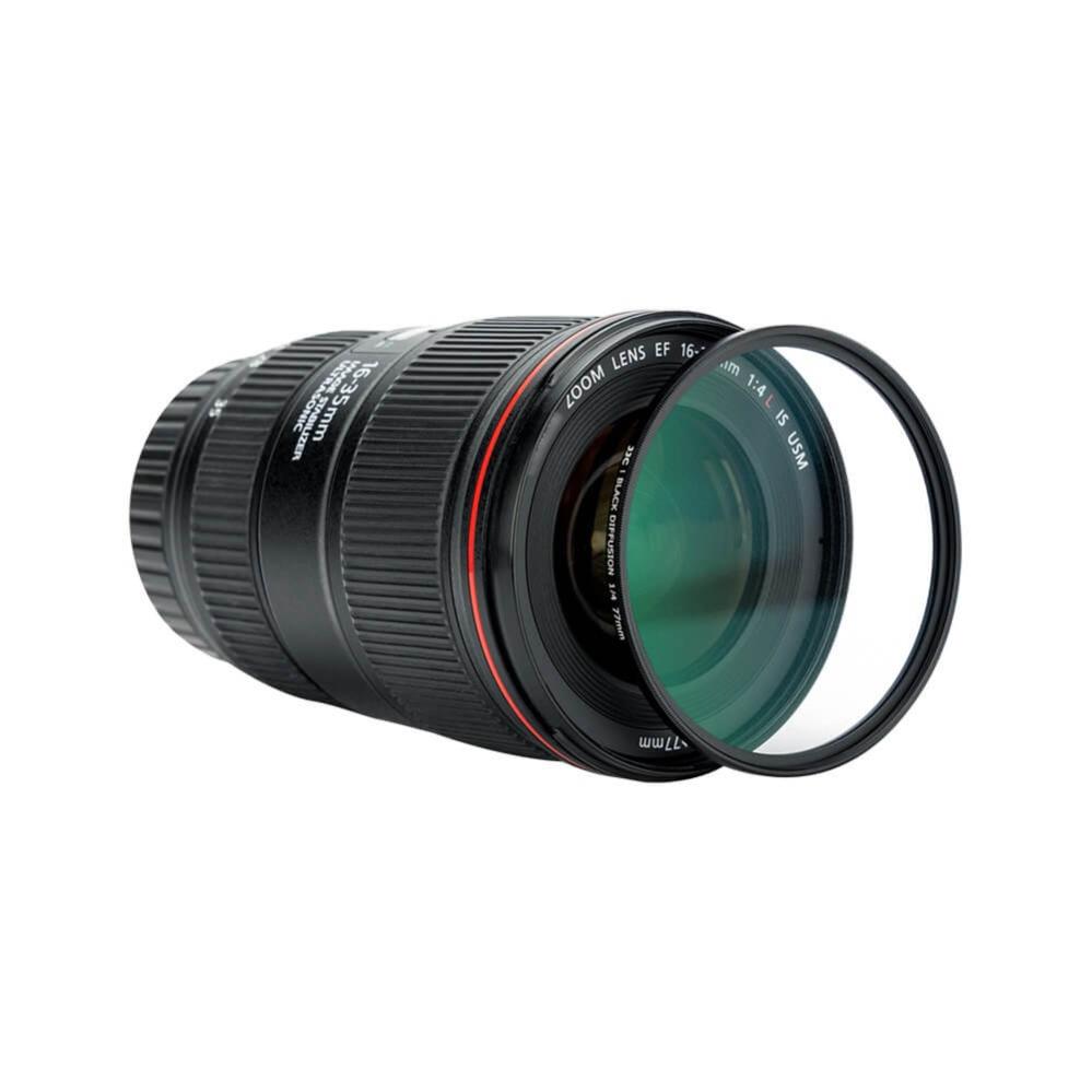  JJC Black Diffusion 1/4 -suodatin – pehmeä utu- ja hehkuvaikutus