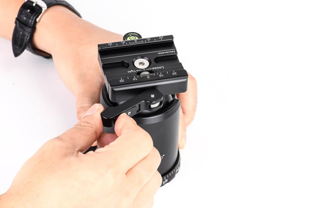  Sunwayfoto FB-52LR Kulhuvud & DDC-60LR fäste