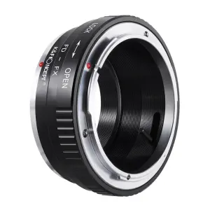 K&F Concept objektivadapter till Canon FD objektiv f&ouml;r Fujifilm X kamerahus Kamda &ndash; nopea toimitus ja turvallinen verkkokauppa