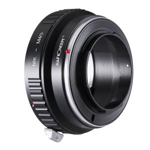  K&F Concept Objektivadapter till Nikon F objektiv f&ouml;r Micro 4/3 kamerahus