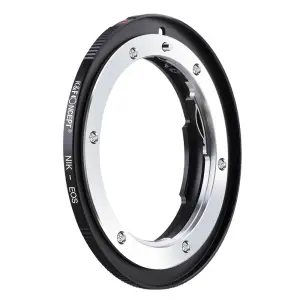  K&F Concept Objektivadapter till Nikon F objektiv f&ouml;r Canon EOS kamerahus Kamda &ndash; nopea toimitus ja turvallinen verkkokauppa