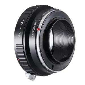  K&F Concept Objektivadapter till Nikon F objektiv f&ouml;r Micro 4/3 kamerahus Kamda &ndash; nopea toimitus ja turvallinen verkkokauppa