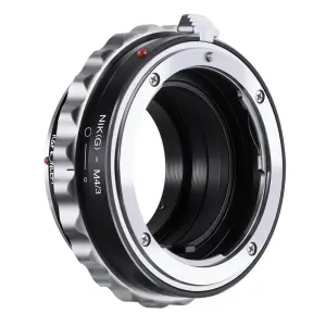  K&F Concept Objektivadapter till Nikon G/F objektiv f&ouml;r Micro 4/3 kamerahus Kamda &ndash; nopea toimitus ja turvallinen verkkokauppa