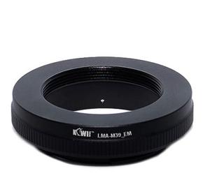  Kiwifotos Objektivadapter till M39 f&ouml;r Sony E kamerahus