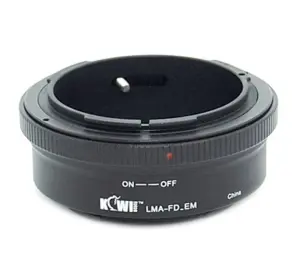  Kiwifotos Objektivadapter till Canon FD f&ouml;r Sony E kamerahus