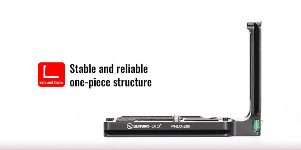 Sunwayfoto L-Bracket för Nikon Z6 II & Z7 II med QD-fäste