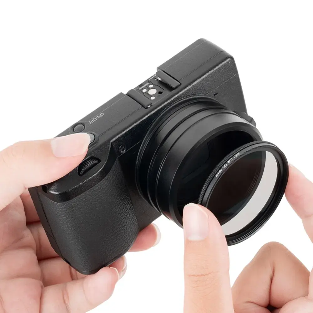  JJC AR-GR3B 49 mm suodinsovitin Ricoh GR III & GR III HDF -kameroille Kamda – nopea toimitus ja turvallinen verkkokauppa