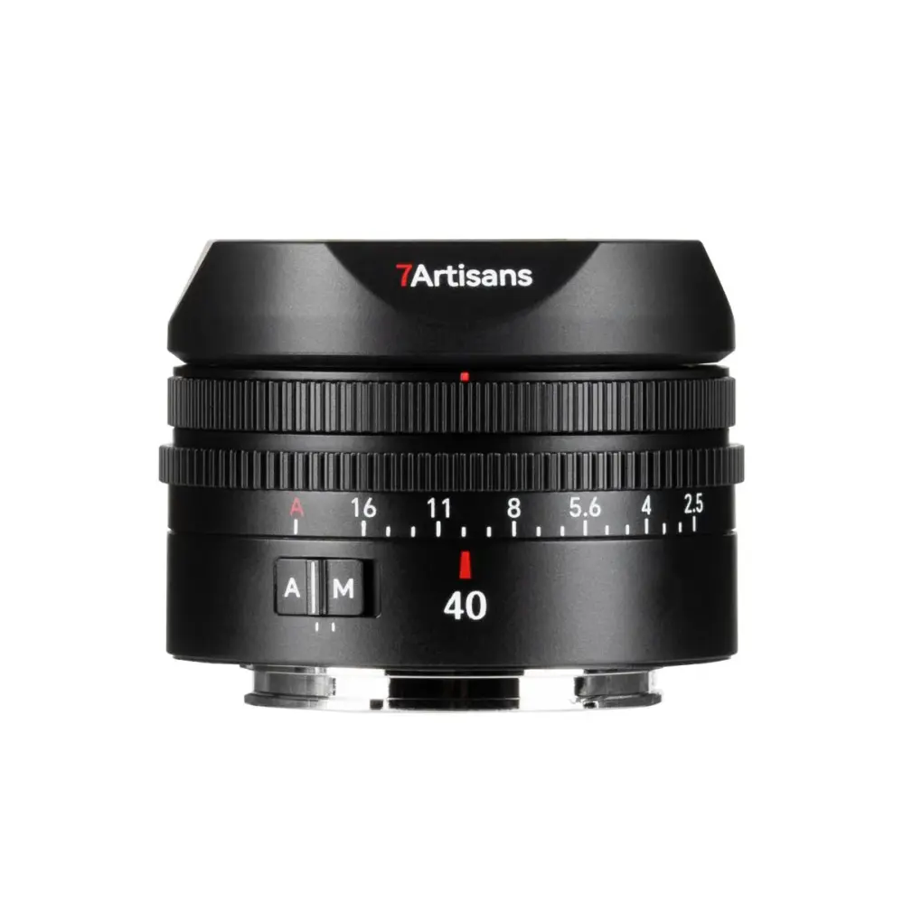  7Artisans AF 40mm f/2,5 Sony E:lle – Täysikokoinen