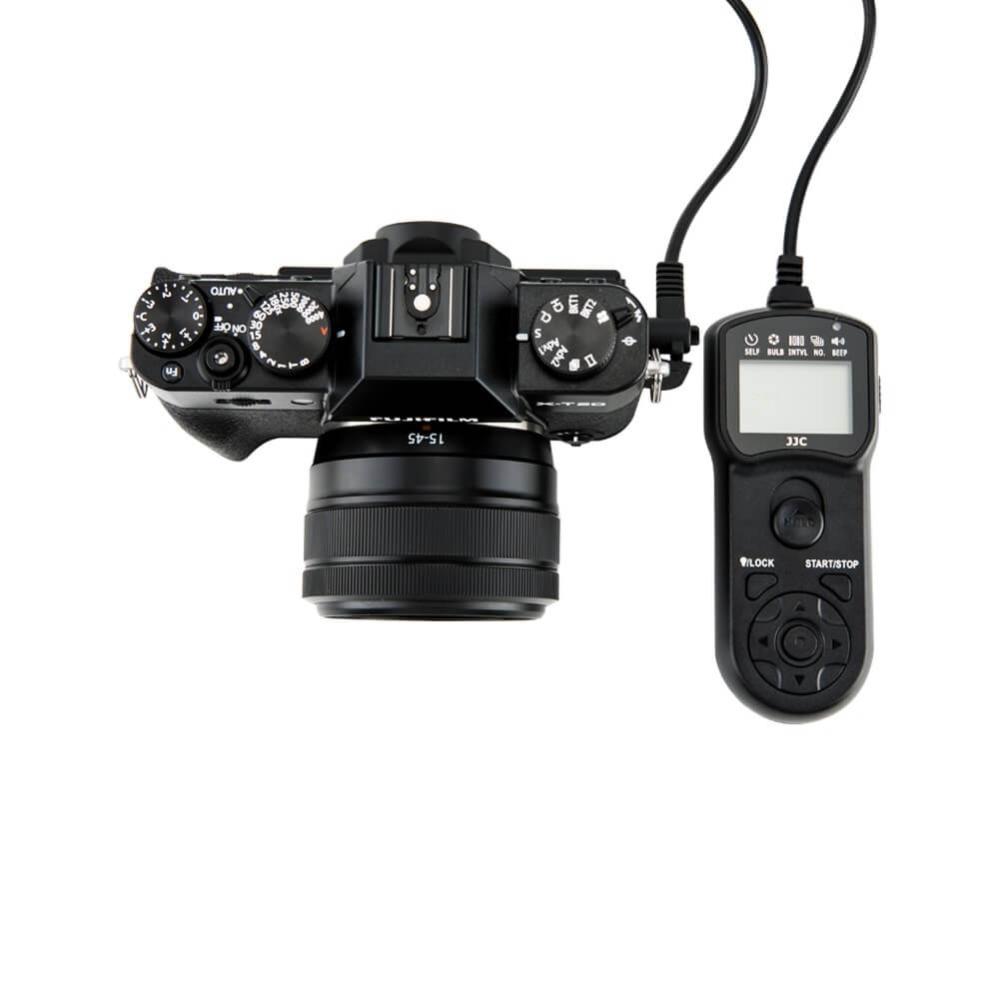  JJC TM-R2 Multifunktionell timer-fjärrkontroll för Fujifilm