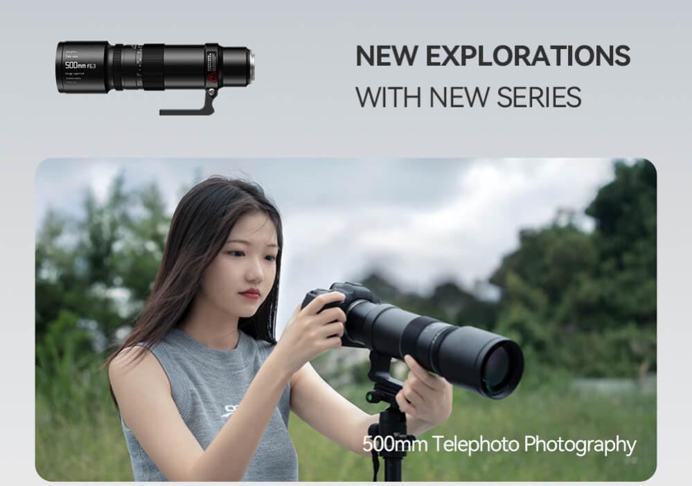  TTArtisan 500mm f/6,3 Nikon F -kameroille (täyskenno)