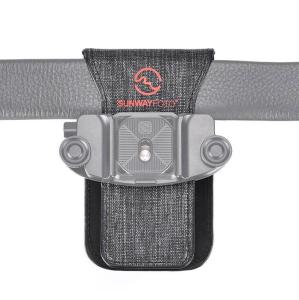  Sunwayfoto CQCP-01 F&auml;stdyna f&ouml;r kamerah&ouml;lster/Camera Clip