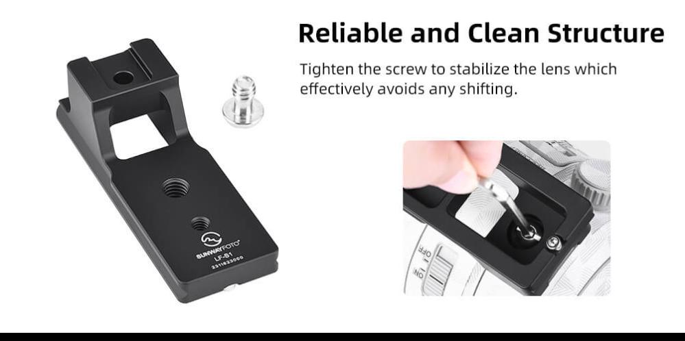  Sunwayfoto LF-S1 Stativfot för Sony FE 70-200mm