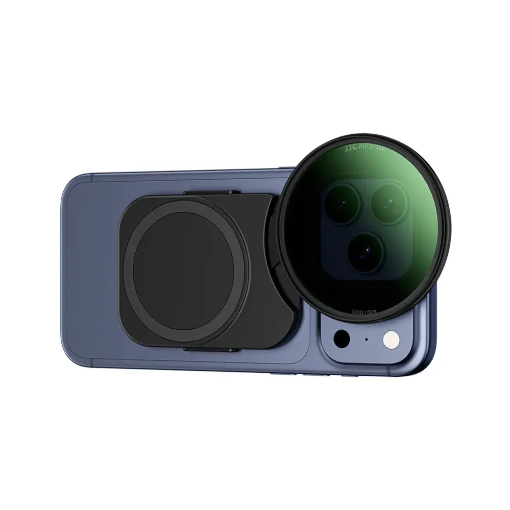  JJC MFS-III – magneettinen suodatinadapterijärjestelmä iPhonelle, jossa 67 mm