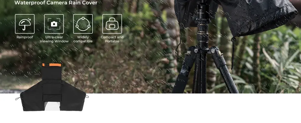  K&F Concept BR01 Sadesuoja järjestelmäkameralle Kamda – nopea toimitus ja turvallinen verkkokauppa