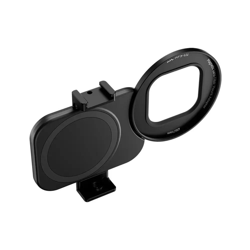  JJC MFS-III – magneettinen suodatinadapterijärjestelmä iPhonelle, jossa 67 mm