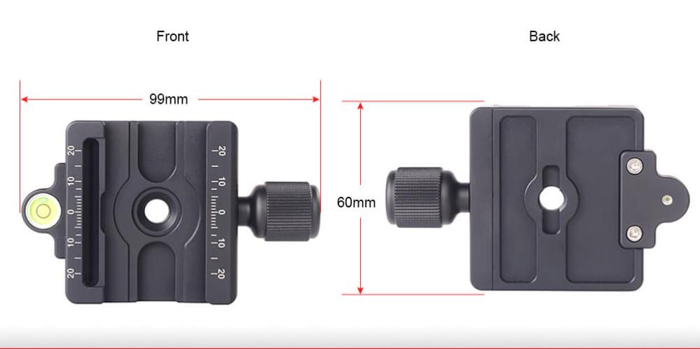 Sunwayfoto FB-52 Kulled & Mac-14 fäste