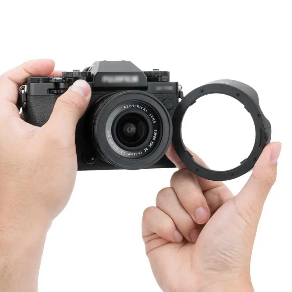  JJC vastavalosuoja Fujifilm Fujinon XC 13-33mm f/3.5-6.3 OIS -objektiiville