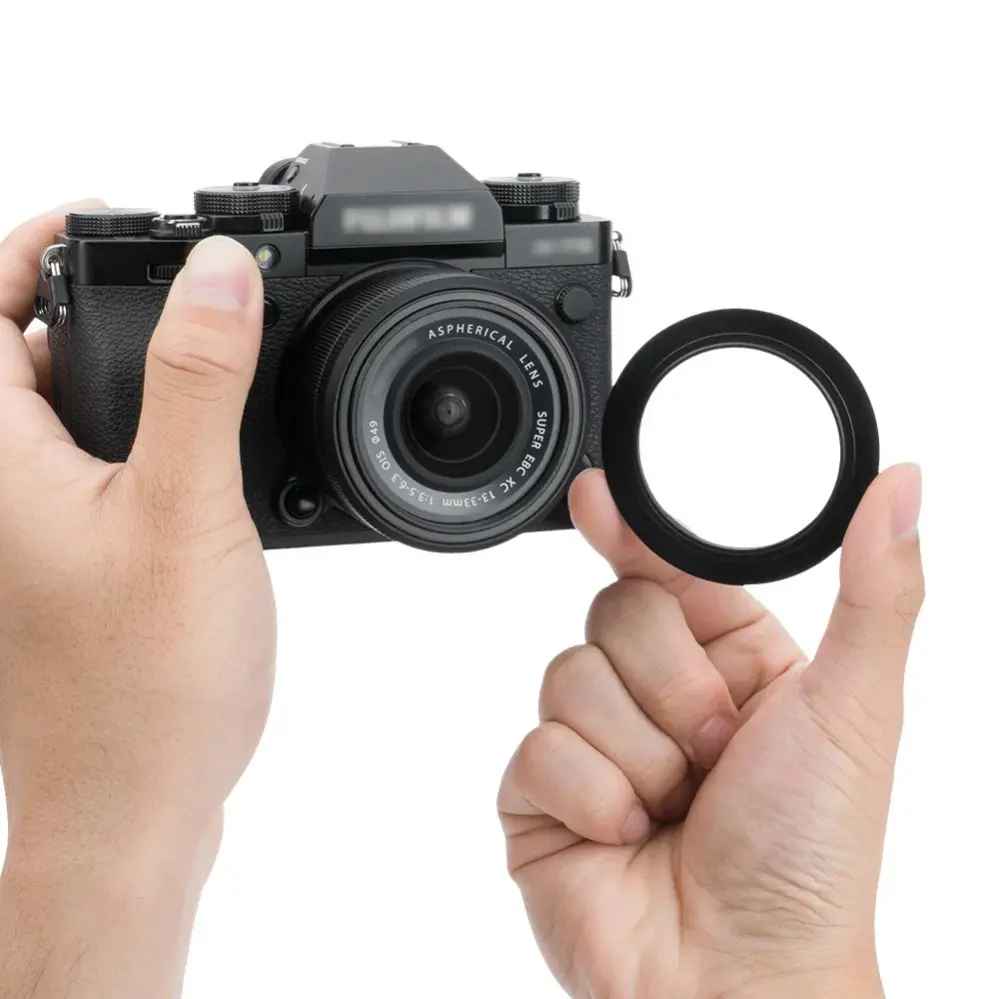  JJC vastavalosuoja Fujifilm Fujinon XC 13-33mm f/3.5-6.3 OIS -objektiiville