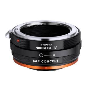  K&F Concept objektivadapter IV Pro till Nikon F/D/G-objektiv f&ouml;r Fujifilm X